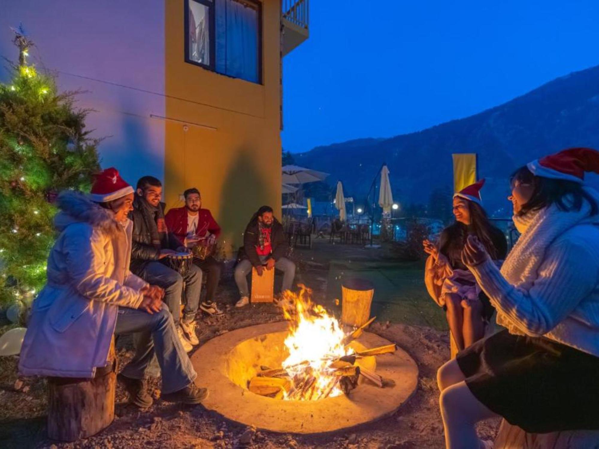 The Hosteller Manali, Old Manali Kültér fotó